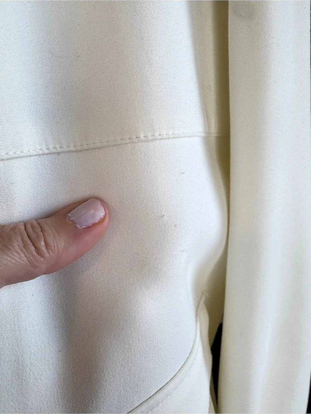 White Zara Utility Jacket Size Small - Picture 11 of 14